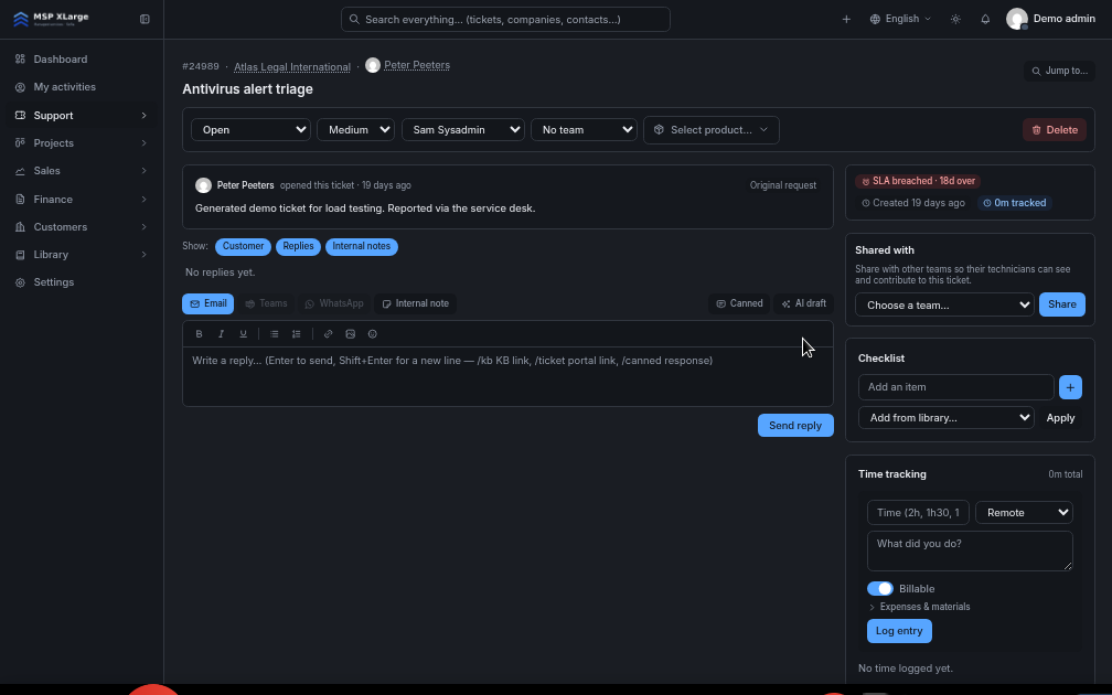 Xcellerate OPS — AI assist